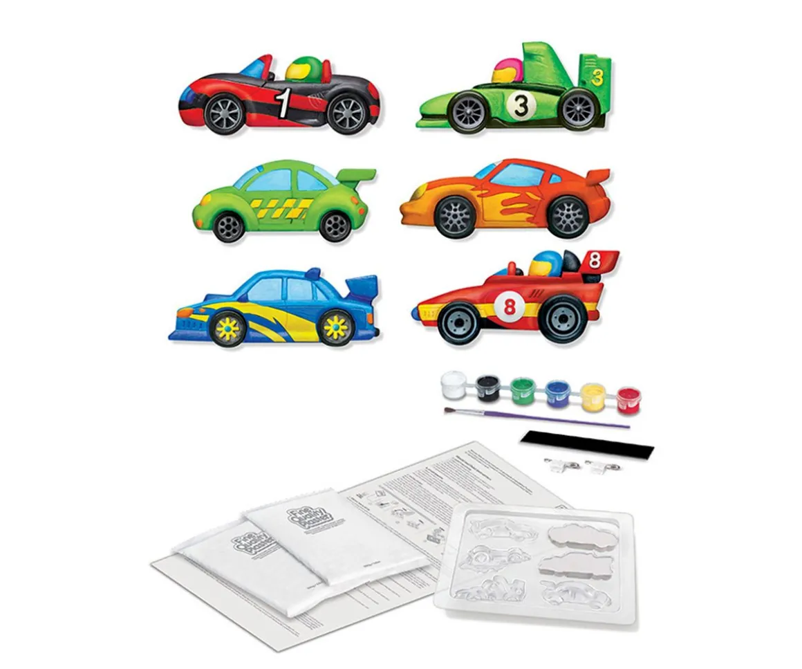 Moldea y Pinta Coches de Carreras