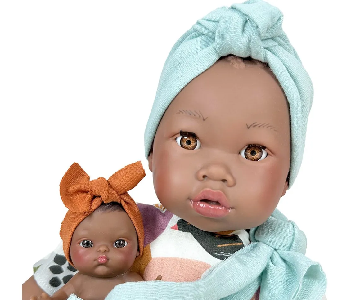 Muñeca Alika con Bebé Azul