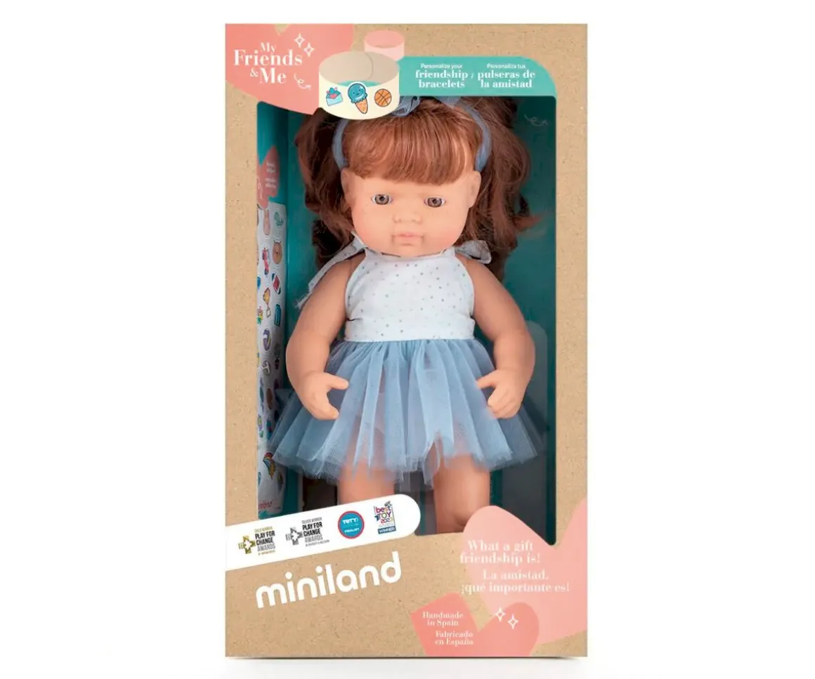 Muñeca Caucásica Pelirroja My Friends & Me 38 cm
