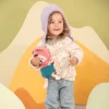 Muñeca de Tela Jeanne y Portabebé