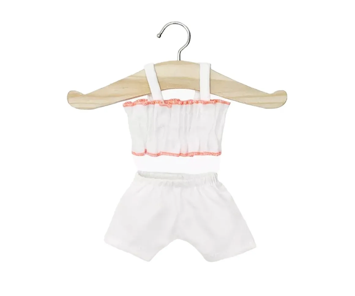Muñeca Minikane Amiga Nora con Bañador Retro Blanco