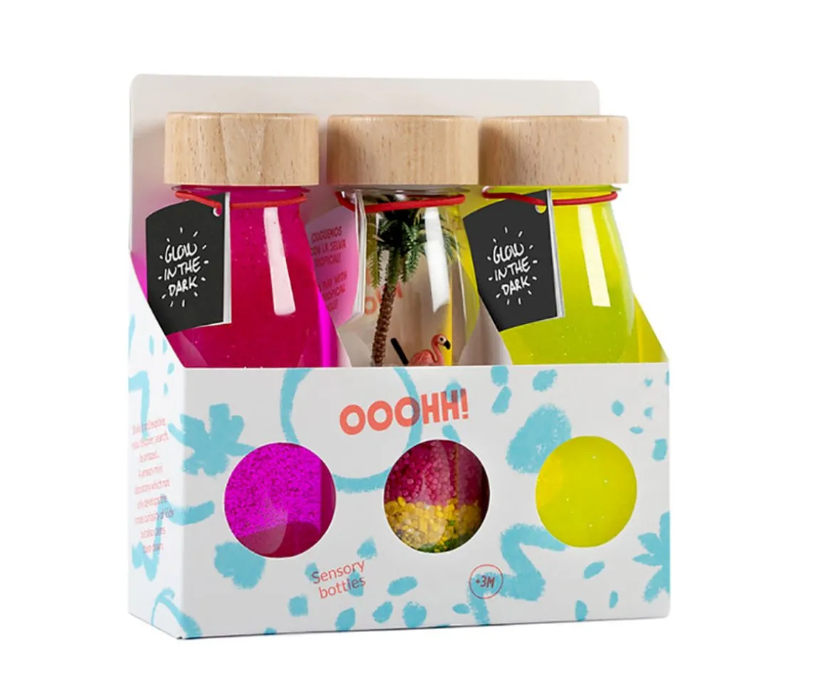 Pack 3 Botellas Sensoriales Paradise