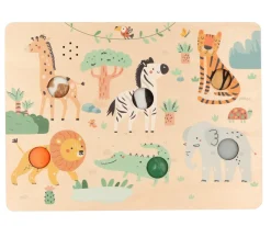 Panel Sensorial En la Selva Personalizable