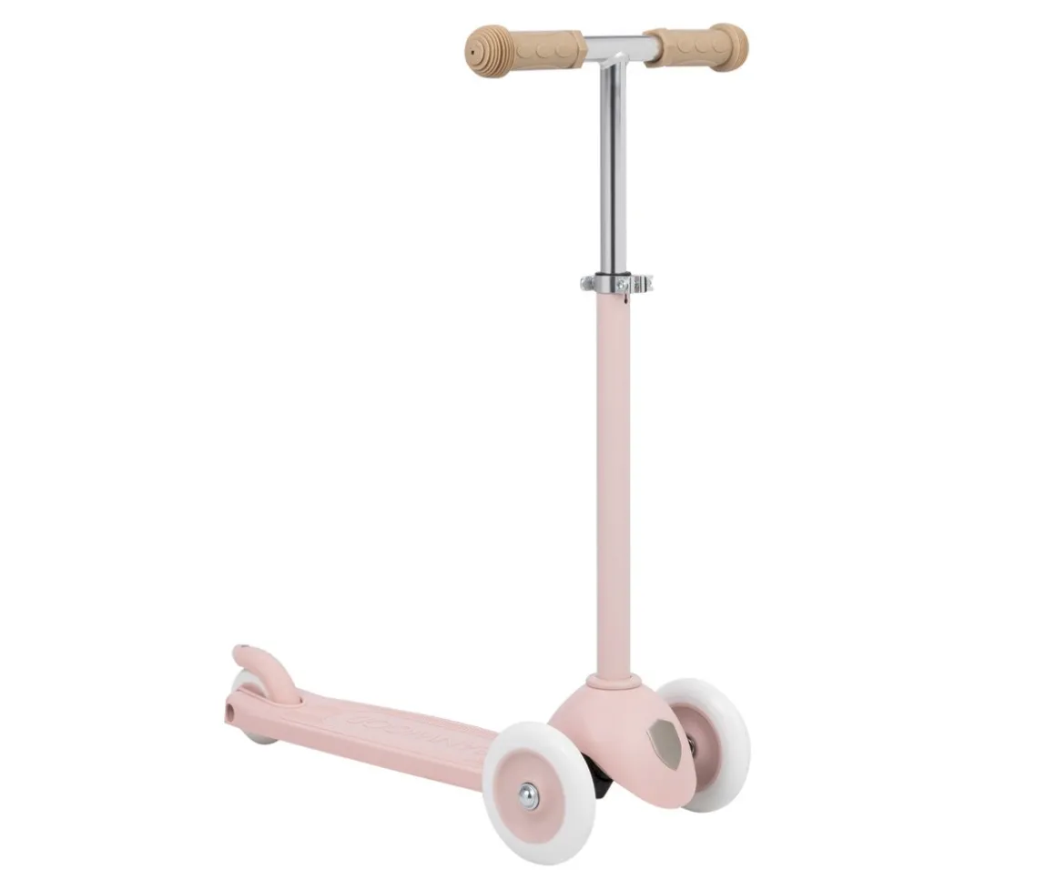 Patinete + Casco Banwood Eco Faded Pink