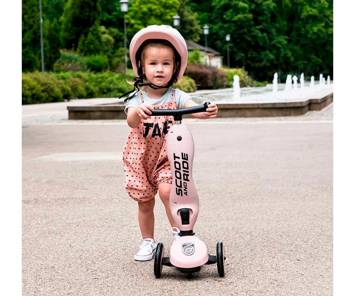 Patinete 2 en 1 Highwaykick One Rosa