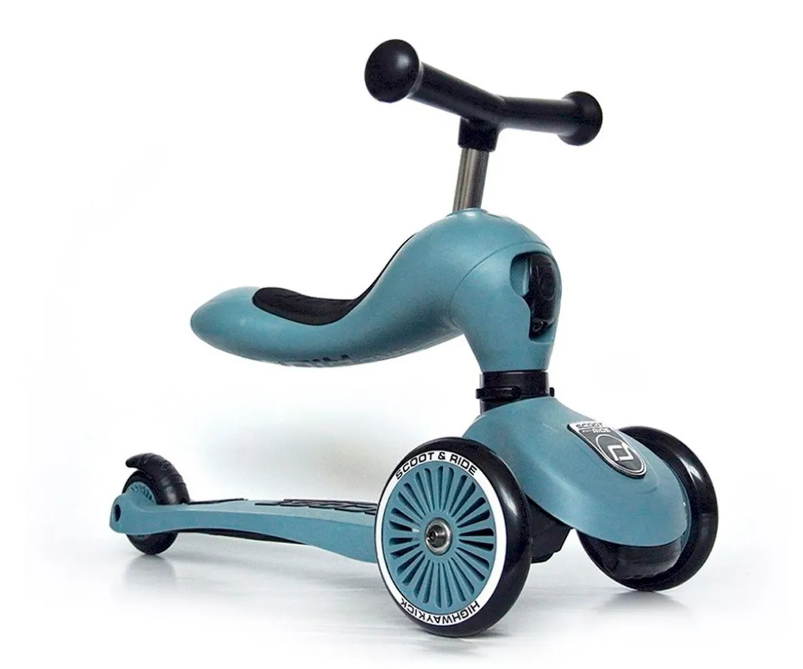 Patinete 2 en 1 Highwaykick One Steel