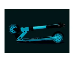 Patinete Micro Sprite Glow LED White