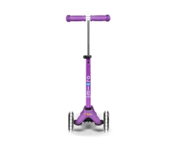 Patinete Mini Micro Deluxe Lila Led