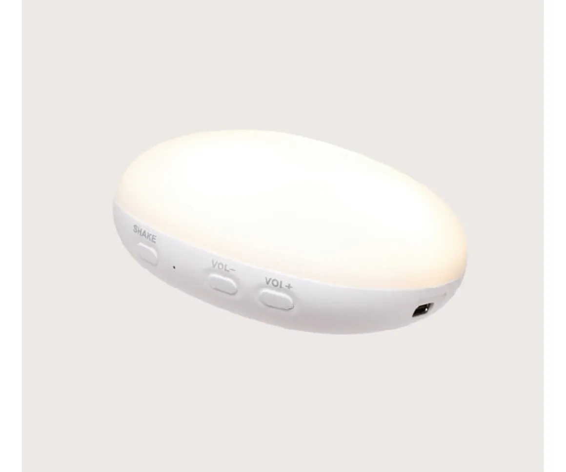 Peluche Luz-Sonido Conejo Orgánico Moonie 2.0 Sand Personalizable
