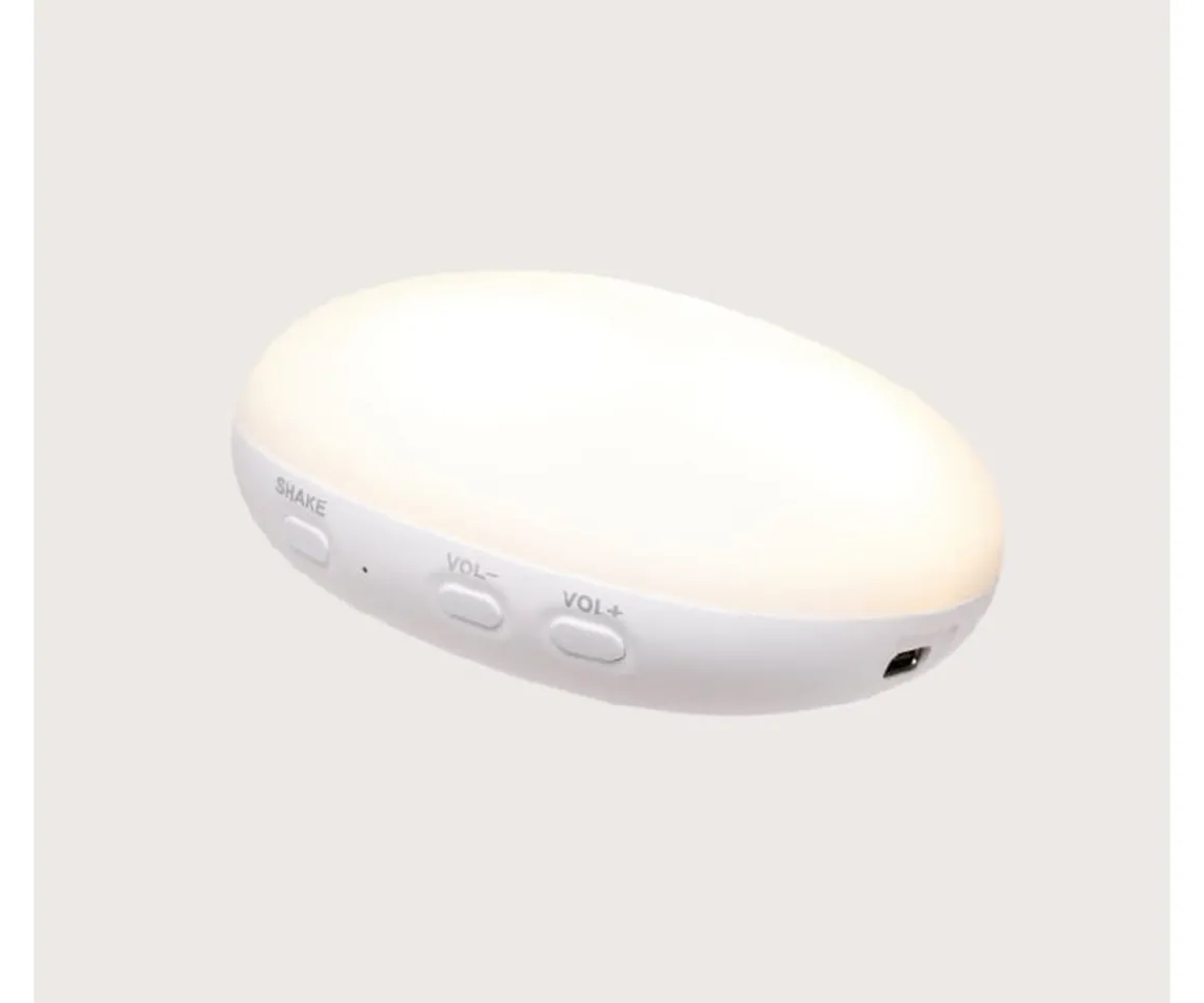 Peluche Luz-Sonido Oso Orgánico Moonie 2.0 Polar