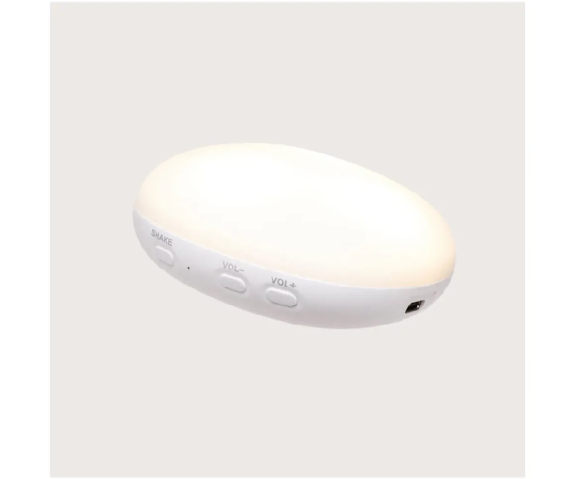 Peluche Luz-Sonido Seal Orgánico Moonie Sand