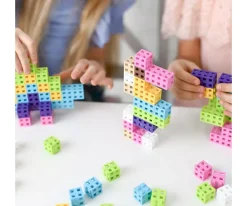 50 Piezas de Construcción Classic CUBE Pink