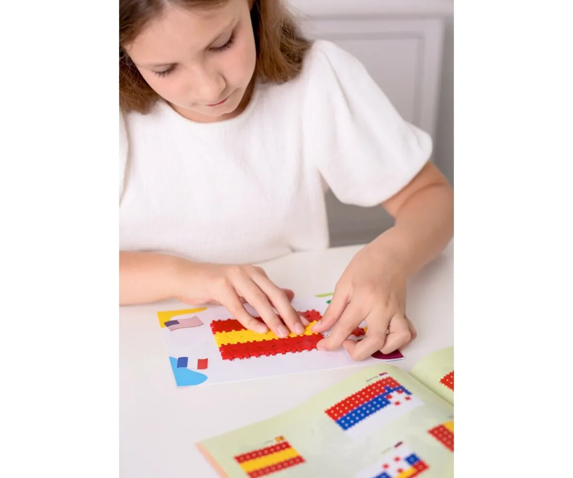 Piezas de Construcción Minis Tematic Flags