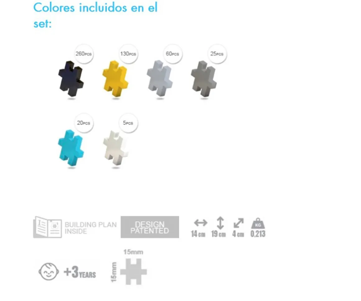 Piezas de Construcción Minis Tematic 2 en 1 Construcciones