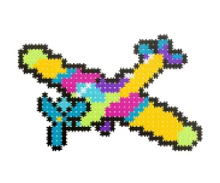 Piezas de Construcción Minis Tematic 2 en 1 Vuelo