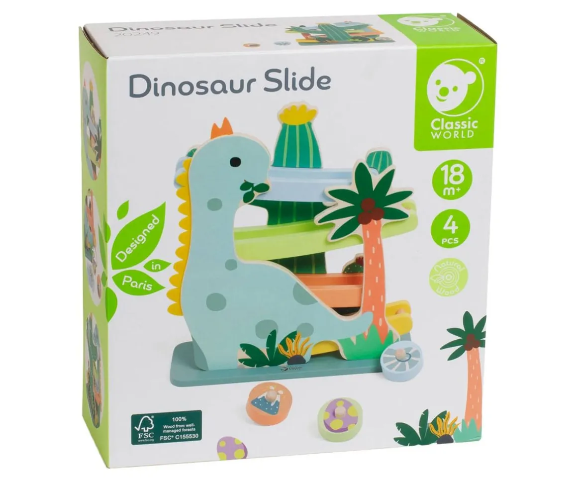 Pista de Canicas Dinosaurio