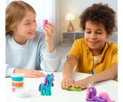 Plastilina Interactiva Unicornios Arco Iris (15 botes)