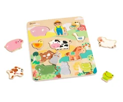 Puzzle de Madera Granja