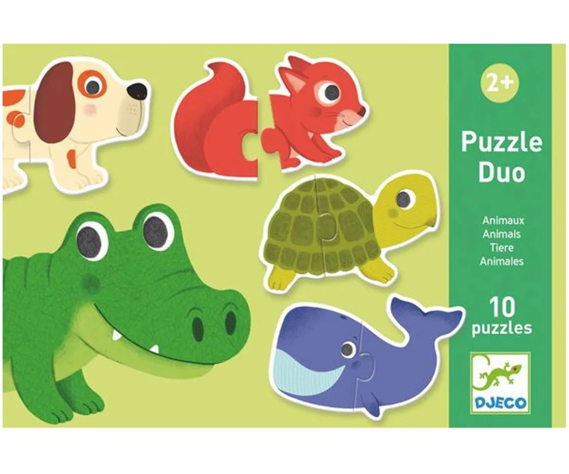 Puzzle Dúo Animales