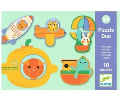 Puzzle Duo Vehiculos