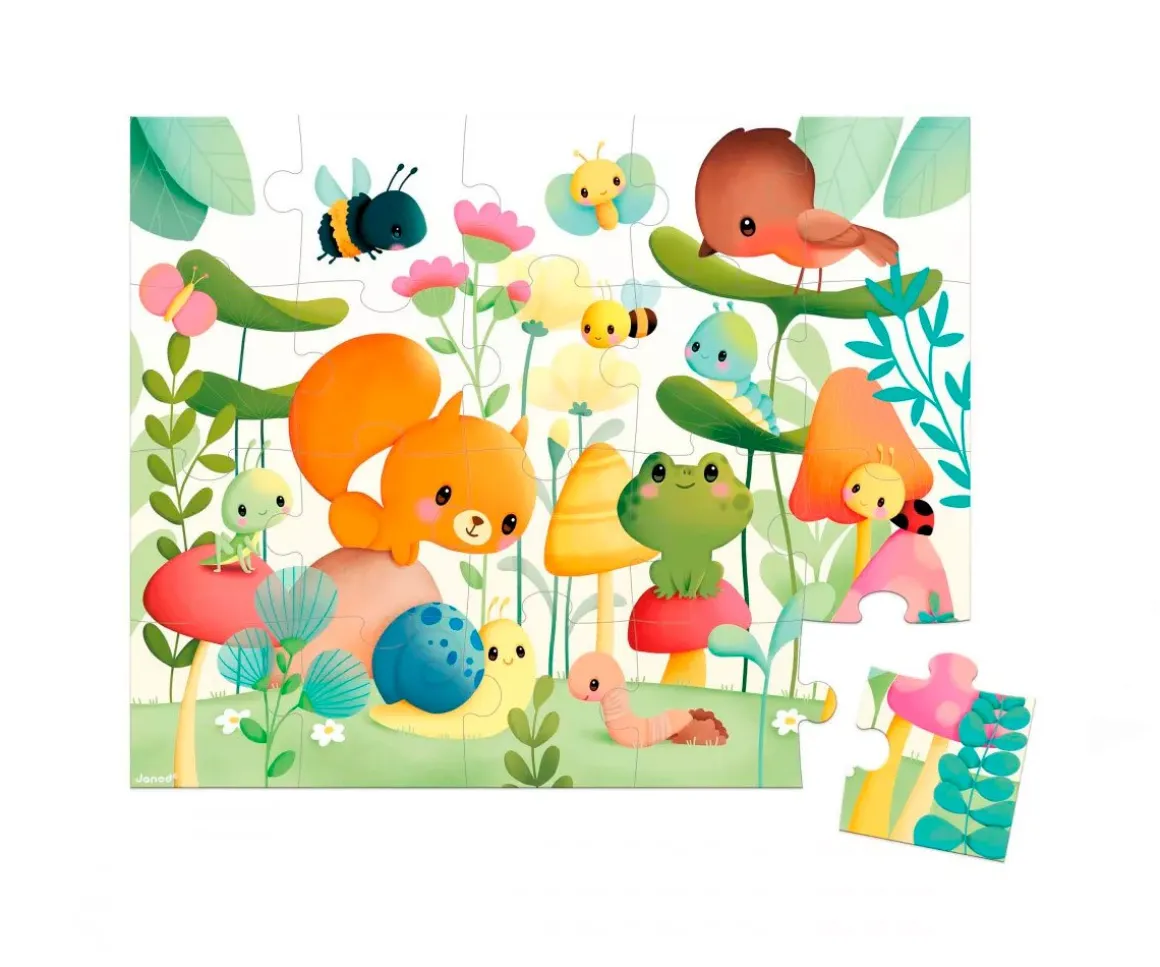 Puzzle Imágenes del Jardín 20 Piezas