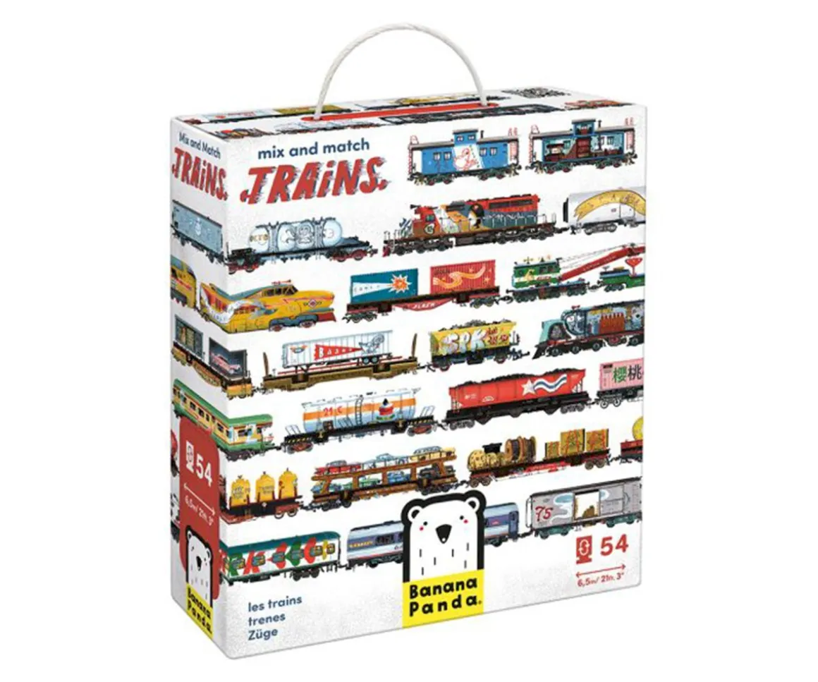 Puzzle Mix and Match Trains