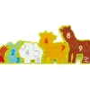 Puzzle Números y Animales de Granja