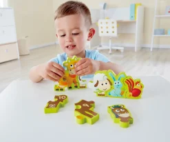 Puzzle Números y Animales de Granja