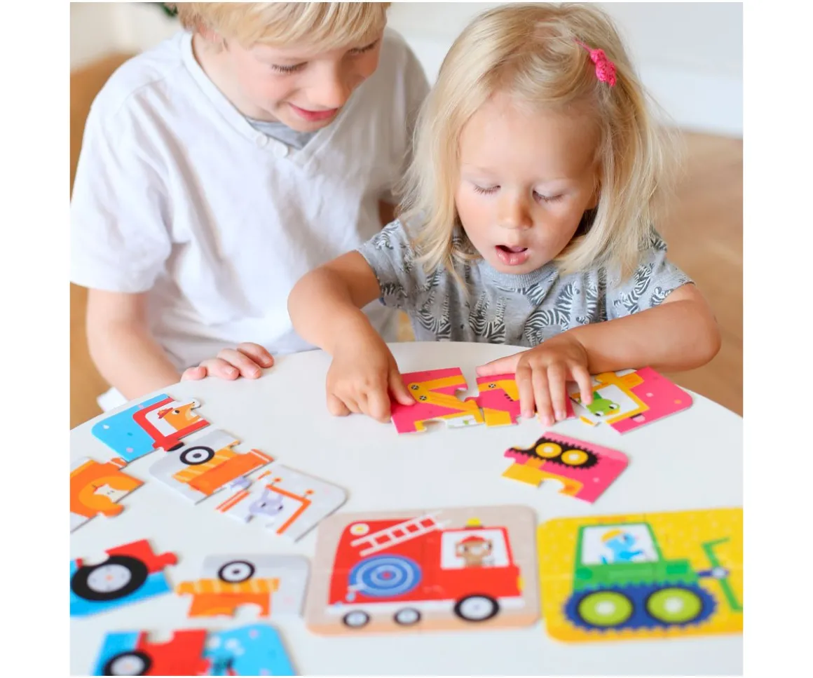 Puzzle On the Go Vehicles