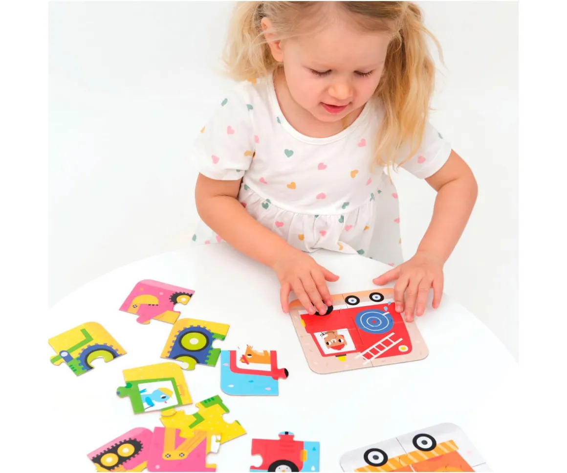 Puzzle On the Go Vehicles