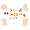 4 Puzzles Evolutivos Animales de Compañía