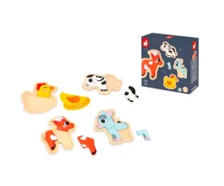 4 Puzzles Evolutivos Granja
