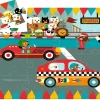 Puzzle Silueta El coche de Carreras FSC