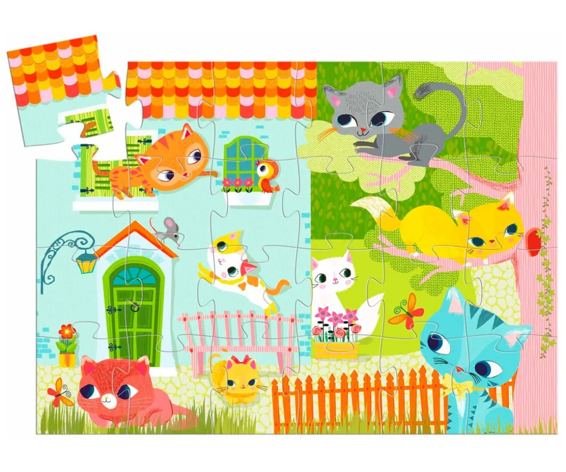 Puzzle Silueta Pachat y sus Amigos