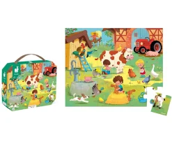 Puzzle Un Día En La Granja 24 Piezas