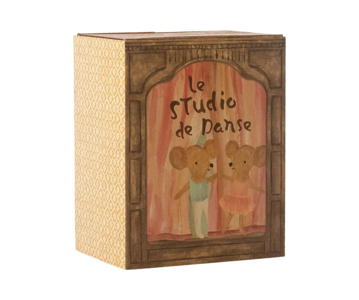 Ratones Ballet en Estudio de Danza, Hermana y Hermano Pequeños