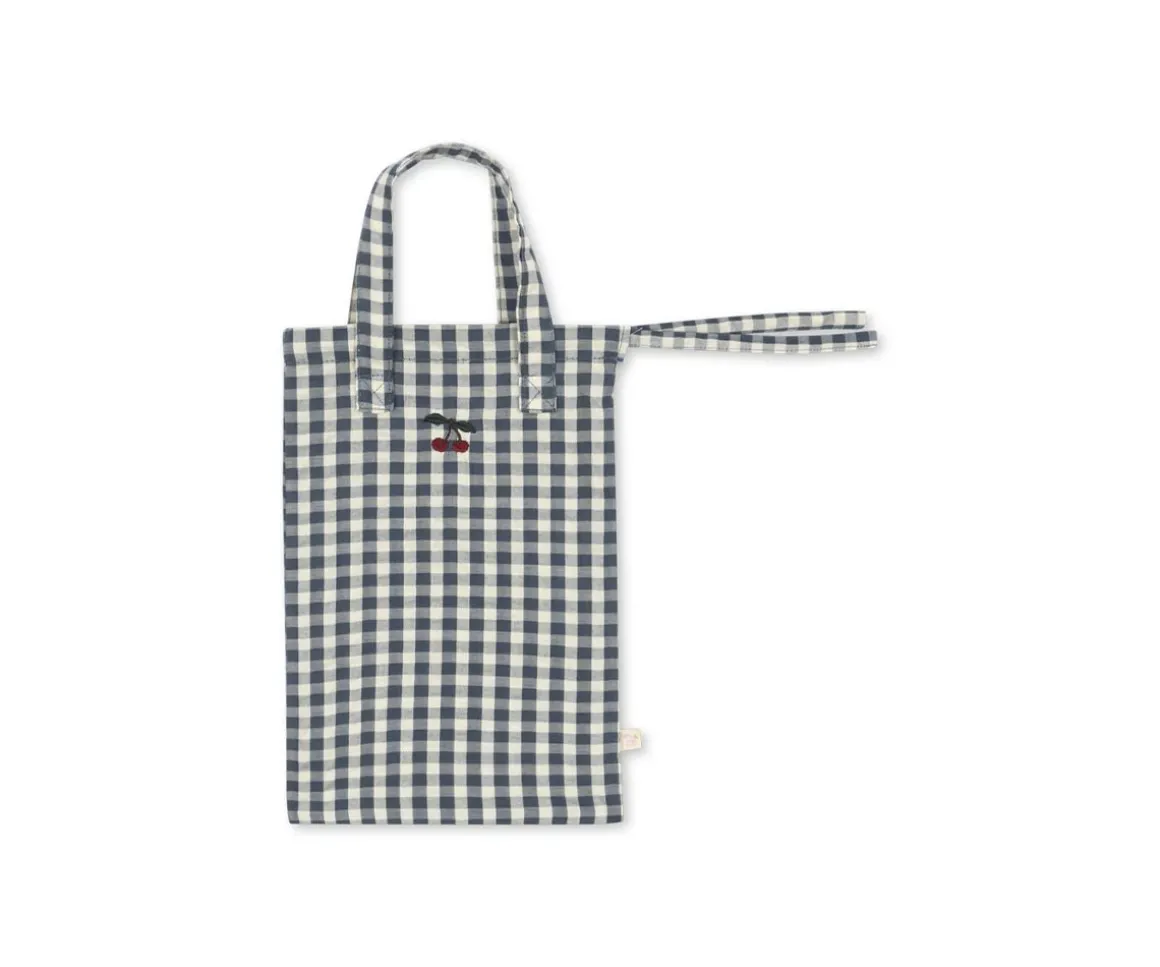 Ropa de Cama para Muñecas Blue Check