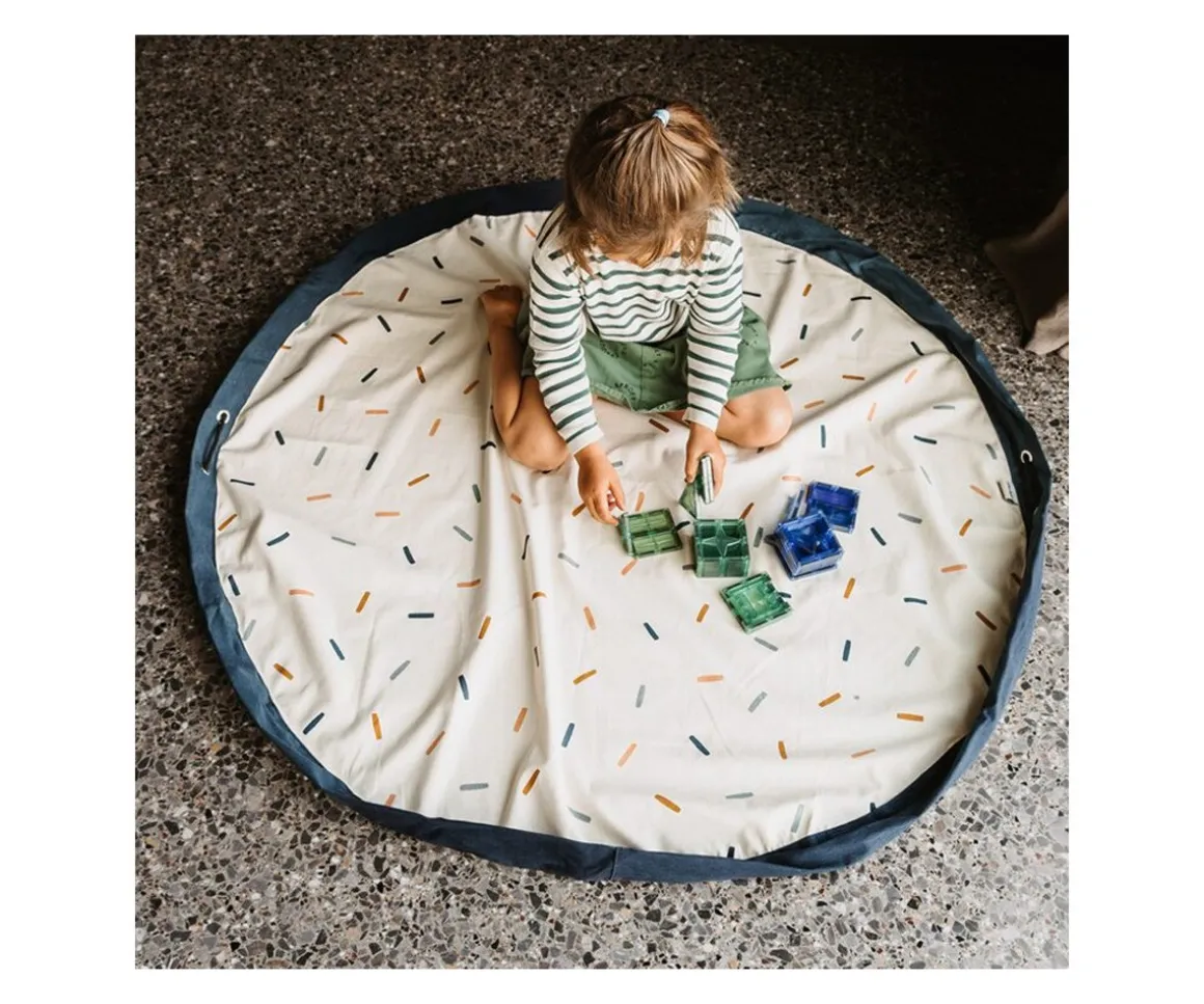 Saco Reversible Play & Go Noomad Confetti