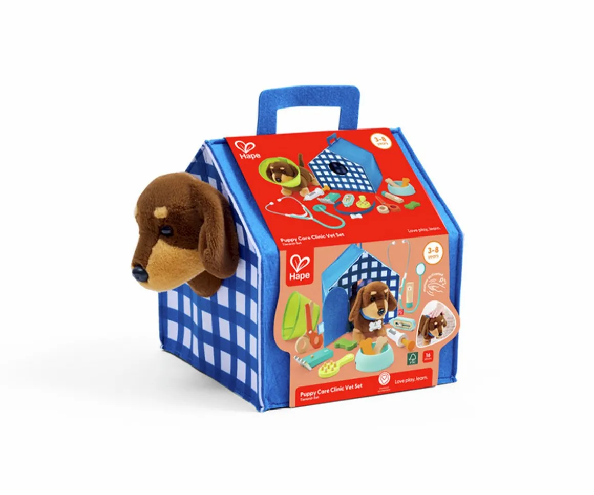Set Clinica Veterinaria con Perrito