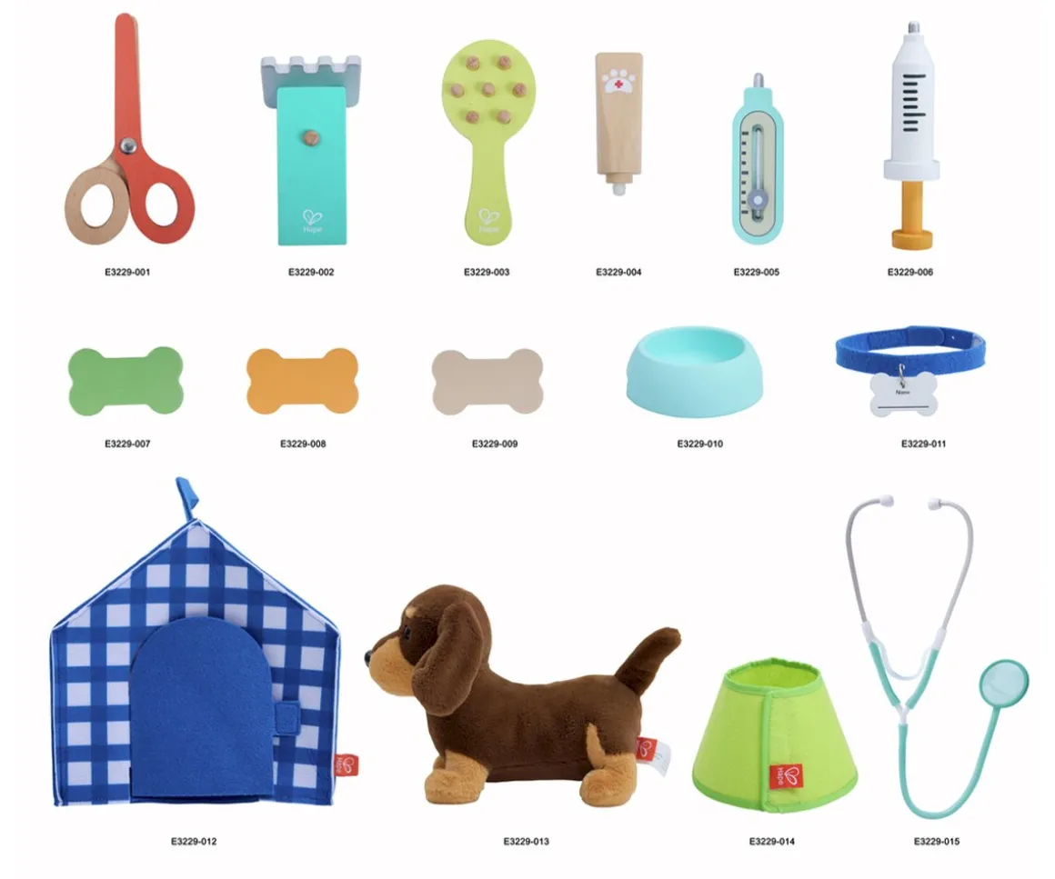 Set Clinica Veterinaria con Perrito