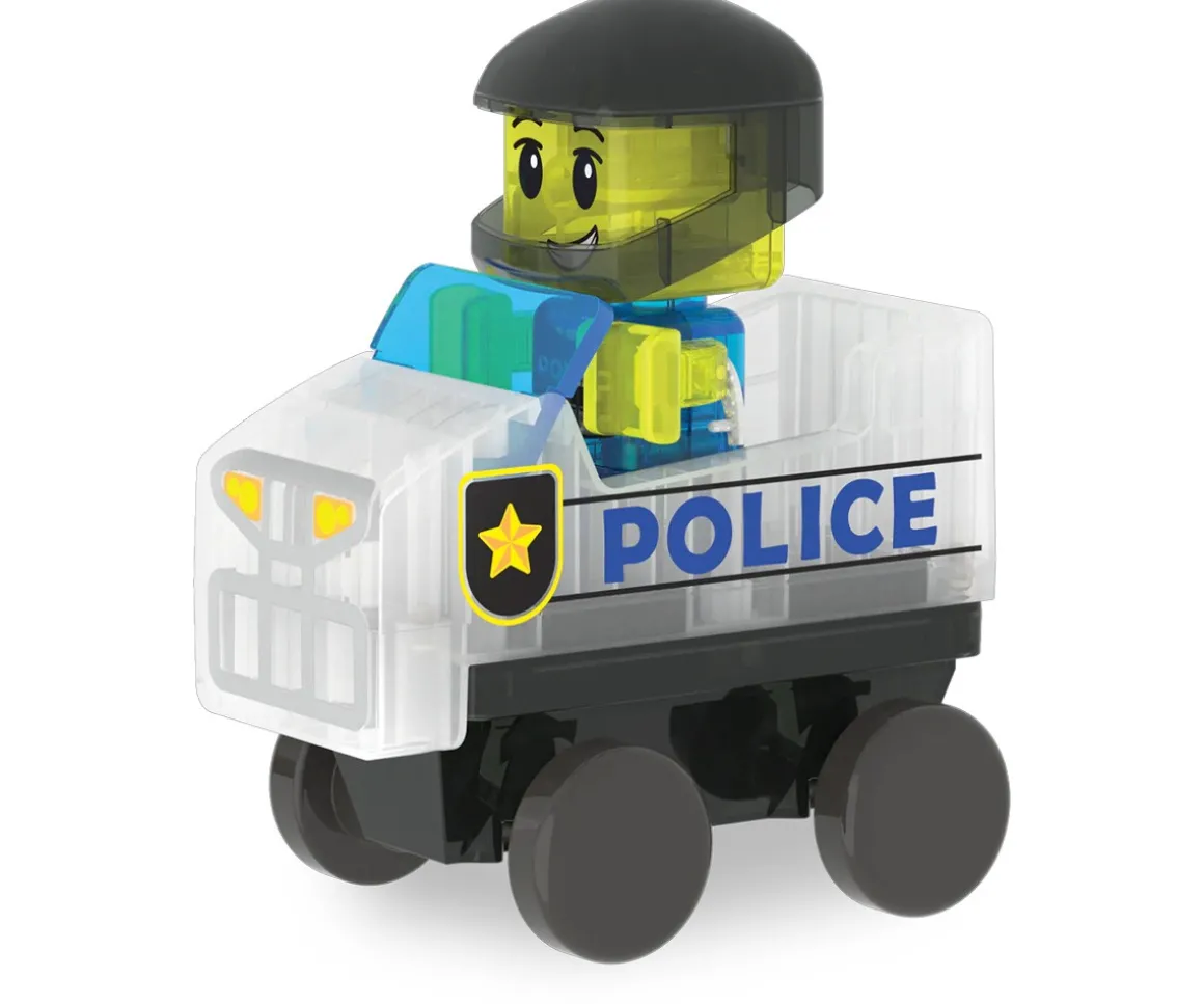 Set de Construcción Magna-Tiles Police Patrol 20 piezas