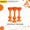 Set de 3 Dardos de Silicona con Ventosa Orange