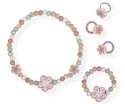 Set de Joyería de Madera Flores Little Dutch