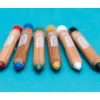 Set De 6 Lápices Maquillaje Facial Colores Rainbow