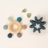 Set de Mordedores Sensoriales Silicona Blue