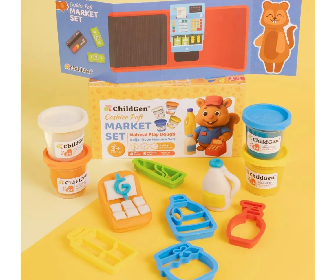 Set de Plastilina Natural Tendera Pofi