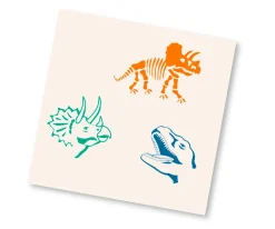Set de Sellos Dino