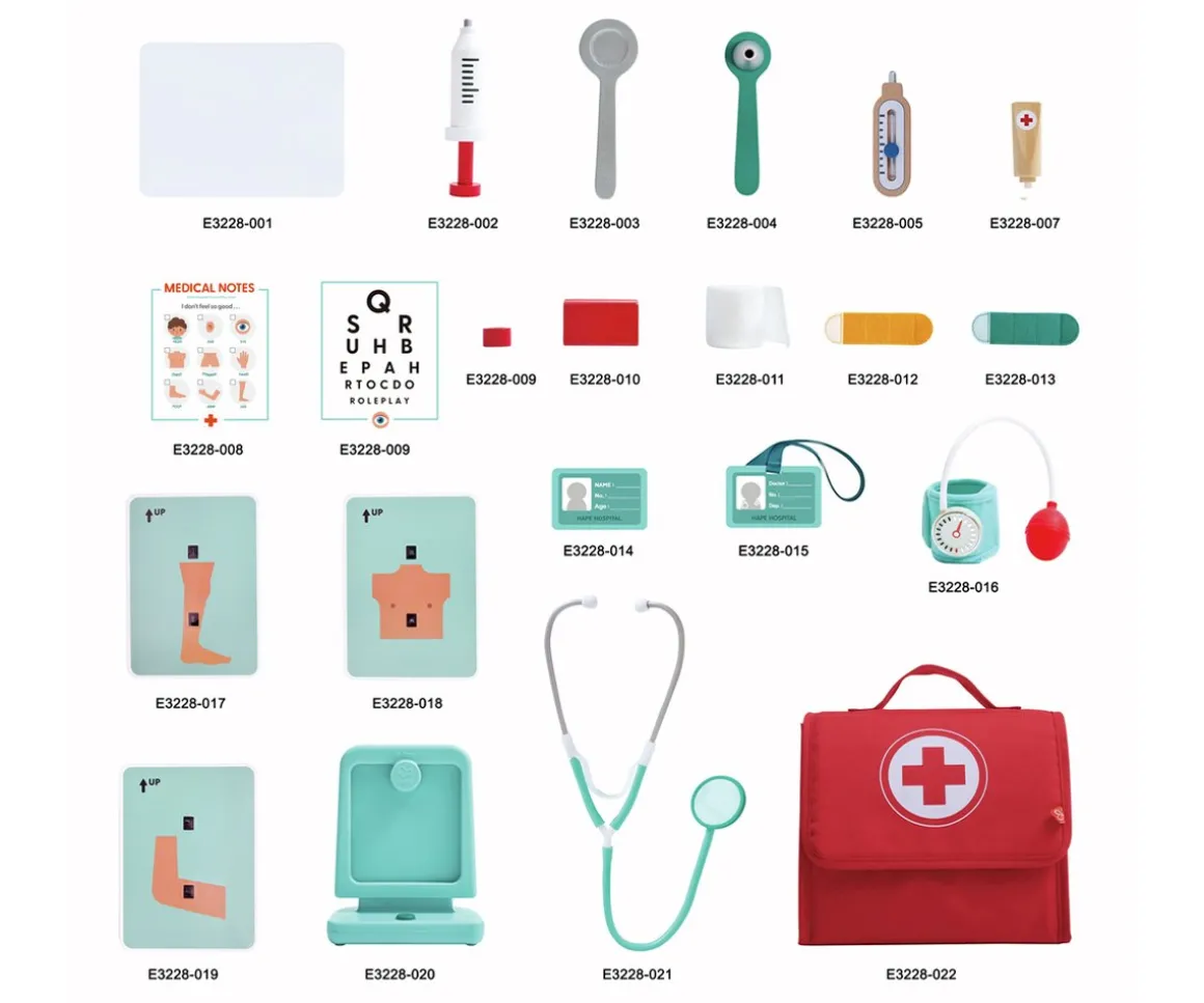 Set Médico del Pequeño Doctor