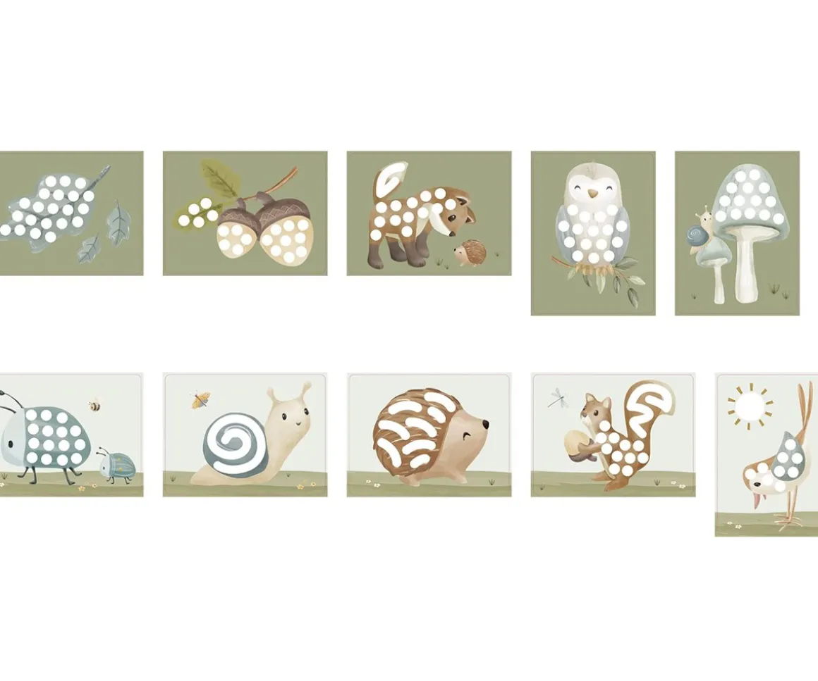 Set Pintura Dedos Forest Friends