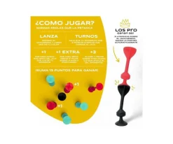 Set Starter de 7 Dardos de Silicona con Ventosa Amarillo + Azul